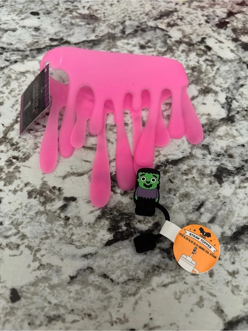 NEW Target Bullseye Playground Straw Toppers & Tumbler Sleeve Slime!!